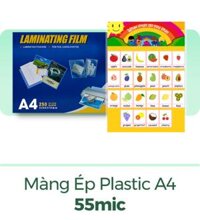 Màng ép plastic A4 55Mic