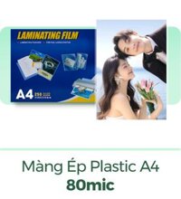 Màng ép Plastic A4 80mic