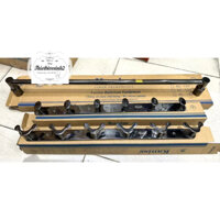 Máng Khăn- Móc Quần Áo Treo Tường , Móc Treo Đồ Nhà Tắm INOX SUS304 Mạ Xám KANISS Cao Cấp