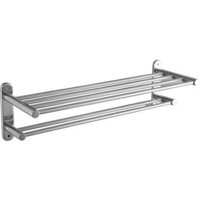 Máng Khăn Treo 2 Tầng Đa Năng Inox 304 Phòng Tắm Cao Cấp - Mã SP: MK312