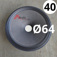 Màng loa bass 40 lổ coil 64 M020LT