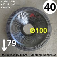 Màng loa bass 40 RCF coil 100 , sâu 80 M004LT