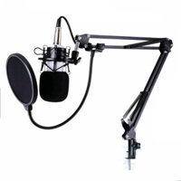 Màng Lọc Âm và Chân Kẹp mic Thu Âm -Giá Đỡ Mic Livestream - Kẹp Bàn Treo Mic và Màng Lọc POP - 686.camera Hà Nội