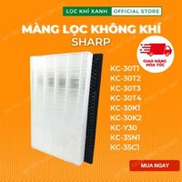 Màng lọc hepa Sharp KC-30T1, Sharp KC-30T2, Sharp KC-30T3, Sharp KC-30T4, Sharp KC-30K1, Sharp KC-30K2, Sharp KC-Y30. Hàng nhập khẩu - Màng lọc hepa