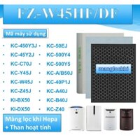 Màng lọc Hepa +Than Sharp FZ-W45HFE(KC-W45,KC-Y45,KC70...)