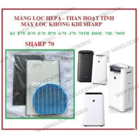 Màng loc không khí cho máy Sharp KC-F70 -D70 -E70 -H70 -G70 -J70 -70TH -D60E -70E -700Y