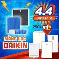 Màng lọc không khí Daikin MCK75, MC70TVM6, MCZ65, Màng than hoạt tính daikin, Màng lọc hepa daikin