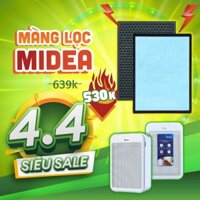 Màng lọc không khí Midea KJ350G-S1, MAP-350GS1. Lõi lọc thay thế cho máy lọc không khí Midea
