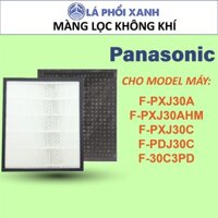 Màng lọc không khí Panasonic F-PXJ30, F-PDJ30, Màng lọc hepa, Màng lọc than hoạt tính