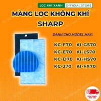 Màng lọc không khí sharp KC-F70-W, KC-D70, KC-E70, KC-G70, KC-H70, KI-GS70, KI-LS70, KI-HS70,KI-FX70