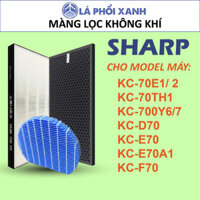 Màng lọc không khí Sharp KC-D70 E70 F70 700Y6 700Y7 70TH1 70E1 70E2 Màng lọc không khí thay cho máy lọc không khí Sharp