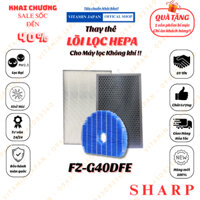 Màng lọc không khí Sharp KC-G40EV-W, KC-G50EV-W, FZ-G40DFE, FZ-D40HFE,,..Màng lọc giá rẻ chất lượng tốt