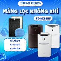 Màng lọc không khí Sharp:KI-AX80, FP-J60E, J80EV-H, J80HFE, J80DFE, KC-BX85, DX85,... màng lọc Hepa
