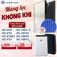 Màng lọc tương thích cho máy lọc Sharp KC-D70 E70 F70 700Y6 700Y7 70TH1 70E1 70E2 – Bộ màng lọc không khí chất lượng
