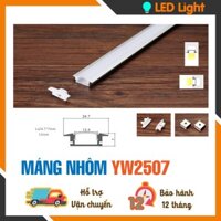 MÁNG NHÔM ĐÈN LED LẮP ÂM YW2570