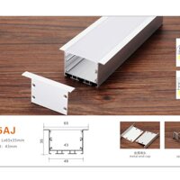 Máng nhôm led thanh - Đèn led thanh nhôm siêu sáng