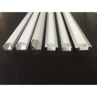 Máng nhôm Led U, V, U âm - Nhôm định hình Led, Loại 1m, Dùng gắn led dán, Led thanh chưa gồm led - U âm loại UT22-6mm
