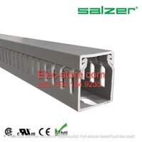 Máng nhựa đi dây 25x30x1700mm - Máng nhựa Salzer Ấn Độ - Máng đi cáp 25x30 - Ống nhựa răng lược đi dây điện 25x30mm