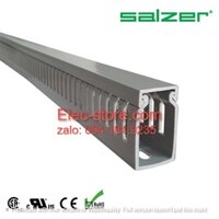 Máng nhựa đi dây 25x40x1700mm - Máng nhựa Salzer Ấn Độ - Máng đi cáp 25x40 - Ống nhựa răng lược đi dây điện 25x40mm
