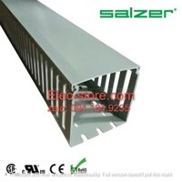 Máng nhựa đi dây 100x100x1700mm - Máng nhựa Salzer Ấn Độ - Máng đi cáp 100x100 - Ống nhựa răng lược đi dây điện 100x100mm