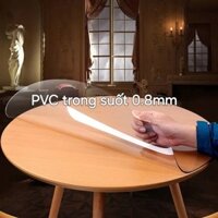 Màng nhựa PVC trong suốt 0.8mm, dẻo bền, che mưa, ngăn phòng lạnh