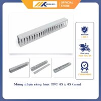 Máng nhựa răng lược TPC 45 x 45 (mm) 1m7/cây