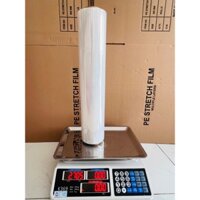 Màng PE cuộn 50cm 2.7kg, màng chit, cuộn nilong dùng quấn hàng hóa, đồ dùng thiết bị, quấn bụng, ủ trắng body