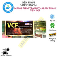 Màng Phim Hỗ Trợ Tránh Thai VCF Hộp 3 Miếng Xuất Xứ Mỹ