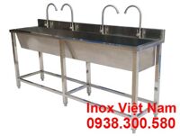 Máng Rửa Tay Inox Công Nghiệp 2m CR-14