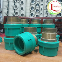 Măng Sông, Đầu nối, Nối Thẳng, Ren Ngoài Nhiệt PPR D90, D110 Chính Hãng Dismy - L-House Shop