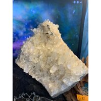 Mãng stone Thạch Anh Lemurian tự nhiên thiên nhiên chấp nhọn cộng sinh tóc đen Tourmaline đặc bi