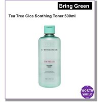 Mang theo trà xanh Cica Soothing Toner 500ml