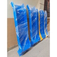 máng trượt 2 mét composite ngoài trời màu xanh, cầu tuột, cầu đơn, cầu tuộc ngoài sân vườn composite