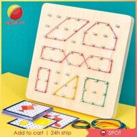 Mảng vật liệu thao tác toán học bằng gỗ Montessori 8x8 dành cho trẻ em Đồ chơi phát triển đồ chơi giáo dục