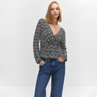 MANGO - Áo Kiểu Nữ Pom - 57073809-99