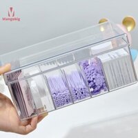 Mangobig Hộp lưu trữ dụng cụ lông mi dung tích lớn cho hộp đựng nhíp nối mi Hộp đựng dụng cụ trang điểm mỹ phẩm Hộp lưu trữ Phụ kiện mi Đẹp