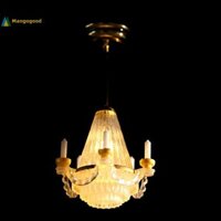 Mangogood  1: 12 Nhà Búp Bê Đèn Trần Thu Nhỏ Đèn LED Đèn Tường Trang Trí Phòng Khách Đồ Chơi Đẹp