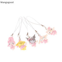 Mangogood  5 Cái / bộ Dây Điện Thoại Di Động Đồ Trang Trí Búp Bê Tự Làm Trang Trí Bánh Quà Tặng Kid Đẹp