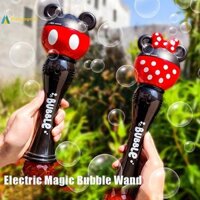 Mangogood  Hoạt Hình Mới Máy Bong Bóng Bé Trai Và Bé Gái Magic Stick Đồ Chơi Xà Phòng Điện Mới Bong Bóng Quà Tặng Đẹp