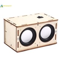 Mangogood  Kids DIY Đồ chơi khoa học Hộp âm thanh Sáng tạo Phát minh giáo dục Bộ thí nghiệm khoa học Quà tặng Vật liệu lắp ráp DIY Đẹp