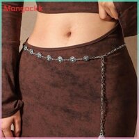 [Mangok] Thắt lưng khắc sư tử cá tính đơn giản dành cho nữ Váy dây thắt lưng Phụ kiện quần áo Dây thắt lưng kim loại thời trang Quà tặng tốt