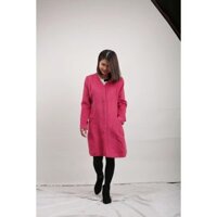 Mangto giấu khuy, áo choàng măng tô nữ cao cấp diện tết có bigsize big size A11067