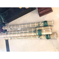 Mành Che Nắng Mưa Ngang 1,5m X Cao 2m Tặng Phụ Kiện Dây Kéo