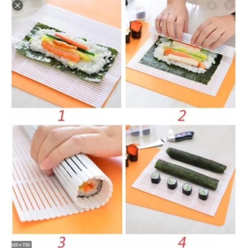 Mành cuộn sushi bằng nhựa cỡ vừa