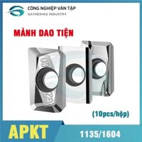 Mảnh dao tiện APKT1135, APKT1604 G2-MA-MA3 chuyên gia công nhôm