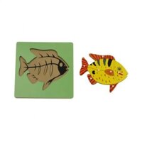 Mảnh ghép hình con cá