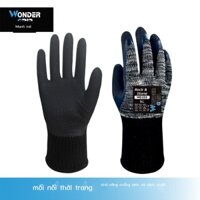 Mạnh mẽ hơn WG-333 găng tay polyester cao su thiên nhiên 10 chân hậu cần người khuân vác mặt đất rừng bảo hiểm lao động