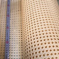 Mành nhựa giả mây mắt cáo hàng nhập khẩu kéo không đứt siêu bền khổ 70cm