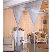 Mành, Rèm Cửa Sợi Dù Đan Kim Tuyến Lấp Lánh Trang Trí, Vách Ngăn Phòng 3m x 3m - Miniflower