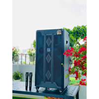 /Mạnh Tiến/ Loa Di Động Arirang MK3 Max 3 Đường Tiếng Công Suất 350W, Bass 40 Kèm 2 Micro Cao Cấp dễ dàng mang theo.
